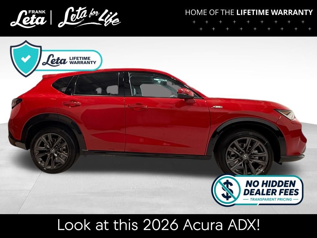 New 2026 Milano Red Acura w/A-Spec Package image 10