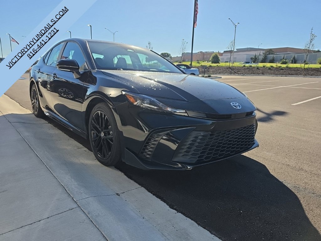 Used 2025 Black Toyota SE image 8