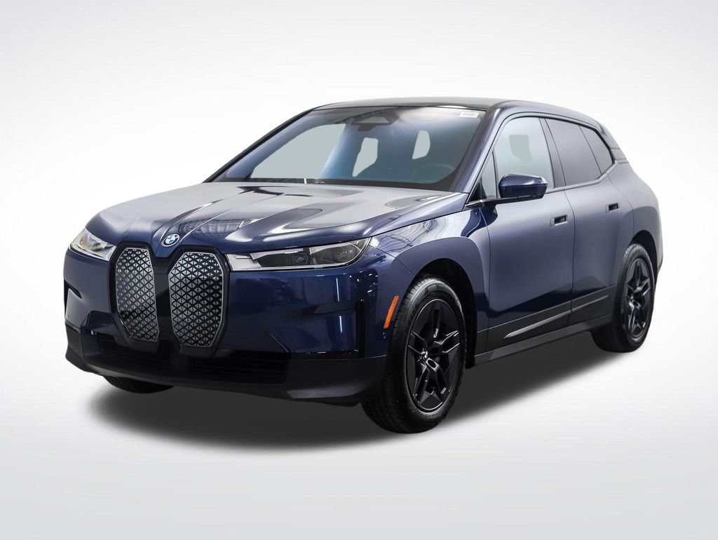 Certified Used 2024 Blue Metallic BMW xDrive50 image 1