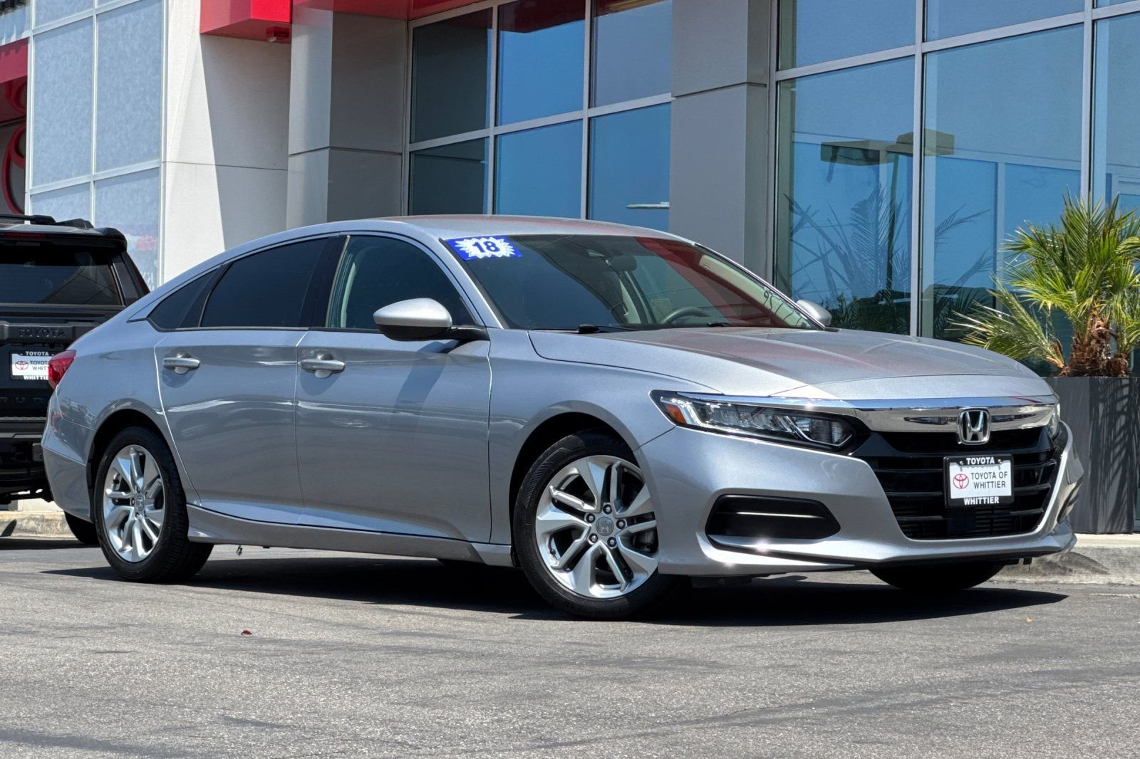 Used 2018 Honda Accord LX with VIN 1HGCV1F12JA252012 for sale in Whittier, CA