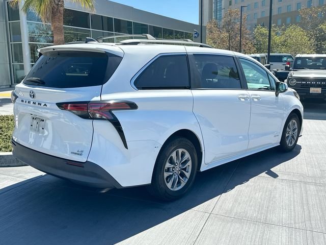 Certified Used 2021 Super White Toyota LE image 7