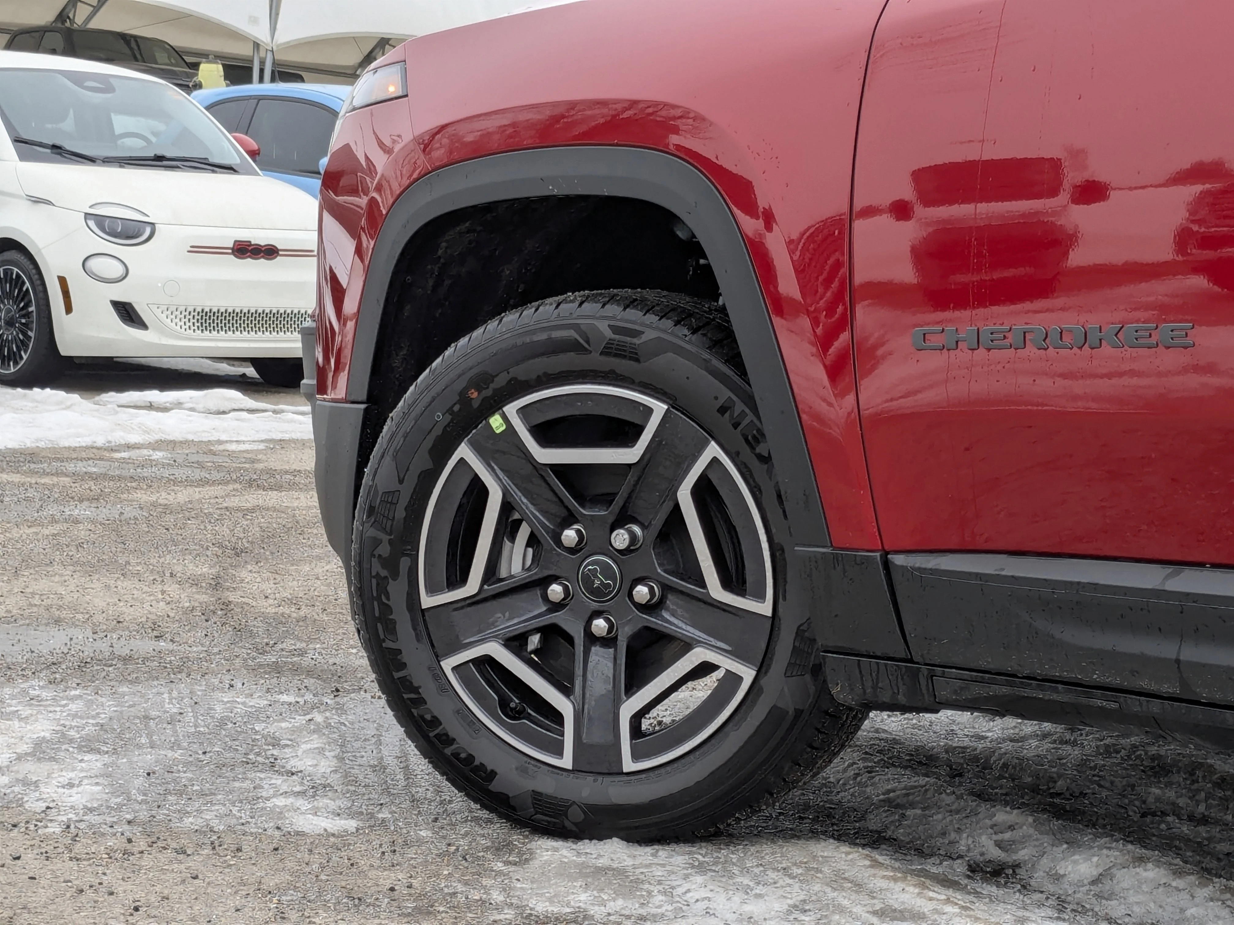 New 2026 Red Jeep Laredo - - 1.6L Turbo Hybrid - 12.3 Uconnect 5 Display - Selec-Terrain System - Active Driving Assi image 11