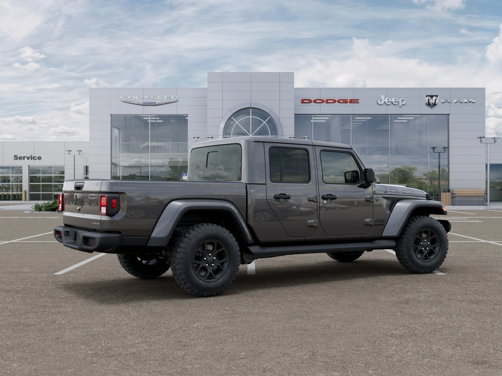 New 2025 Granite Crystal Metallic Clear-Coat Exterior Paint Jeep High Tide image 24