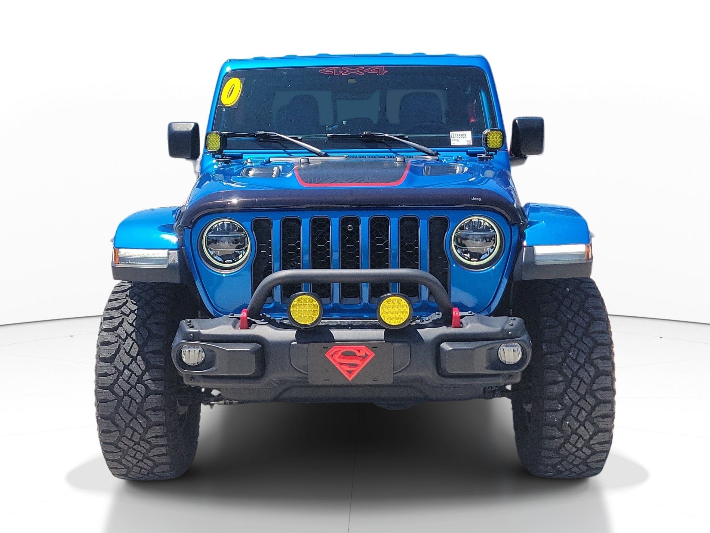 Used 2020 Hydro Blue Pearlcoat Jeep Rubicon image 2