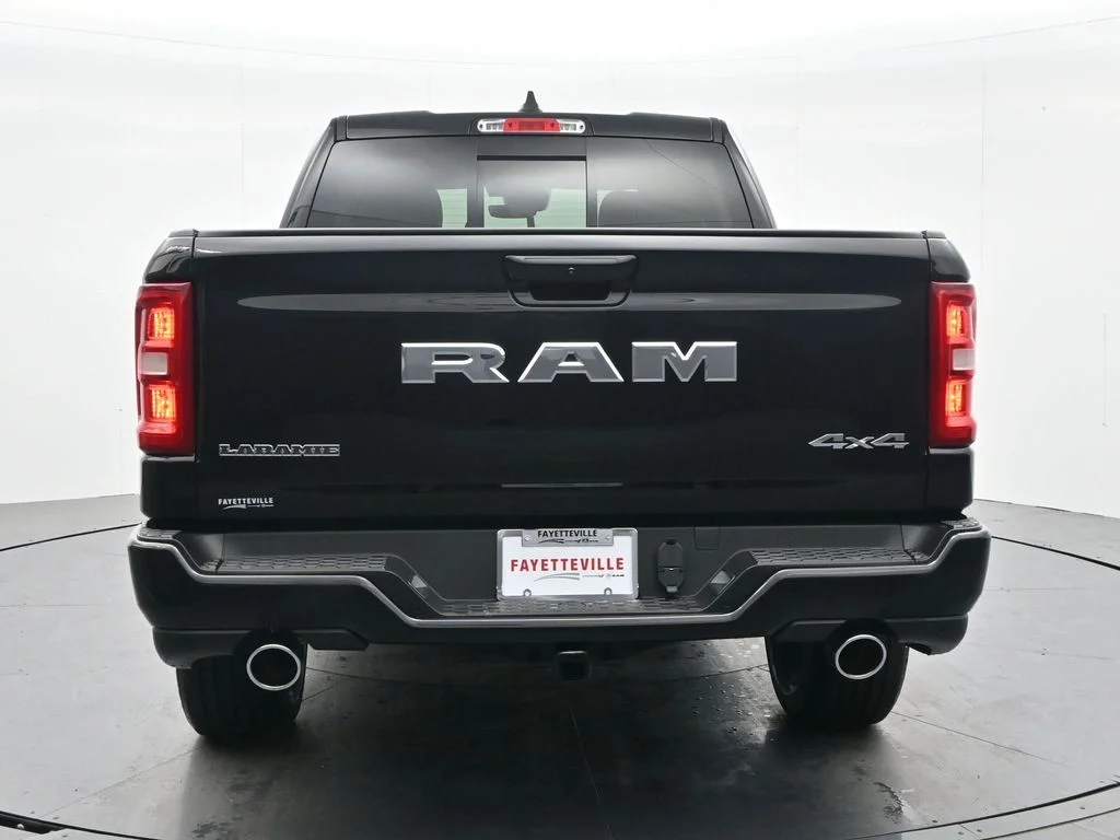 New 2026 Diamond Black Crystal Pearl-Coat Exterior Paint RAM Laramie image 8