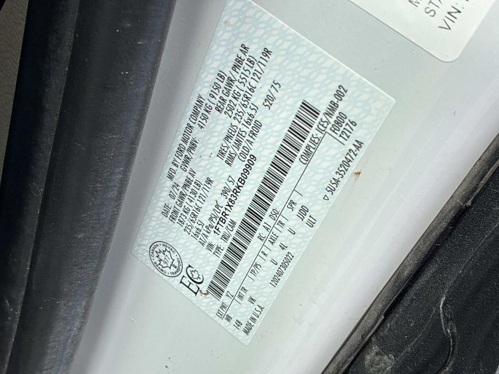 Used 2024 White Ford Base image 21