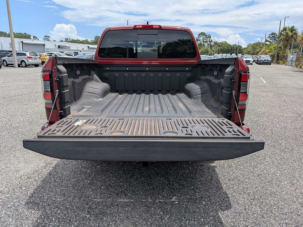 Used 2024 Cardinal Red Metallic TriCoat Nissan 4x2 SV 4dr Crew Cab 5 ft. SB image 14