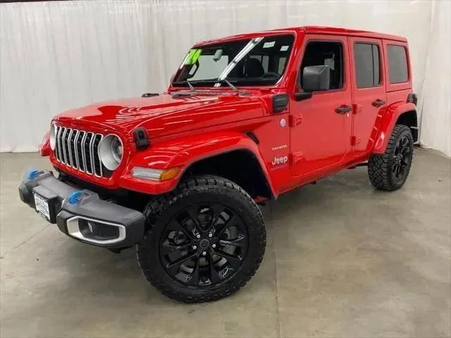 Used 2024 Firecracker Red Clearcoat Jeep Willys image 1