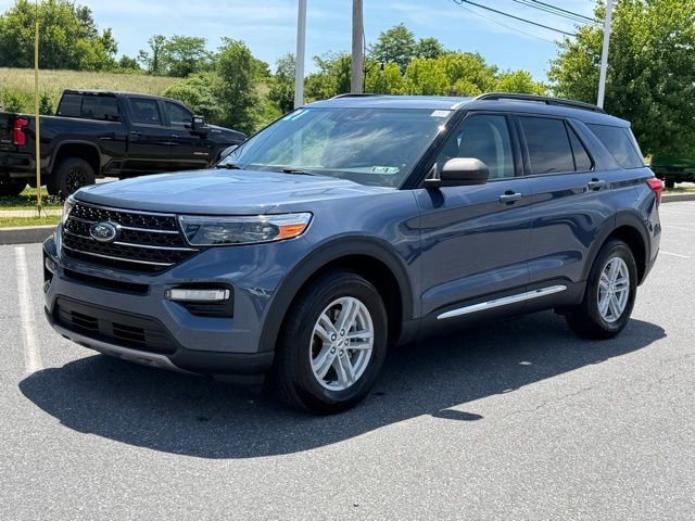 Used 2021 Blue Ford XLT image 10