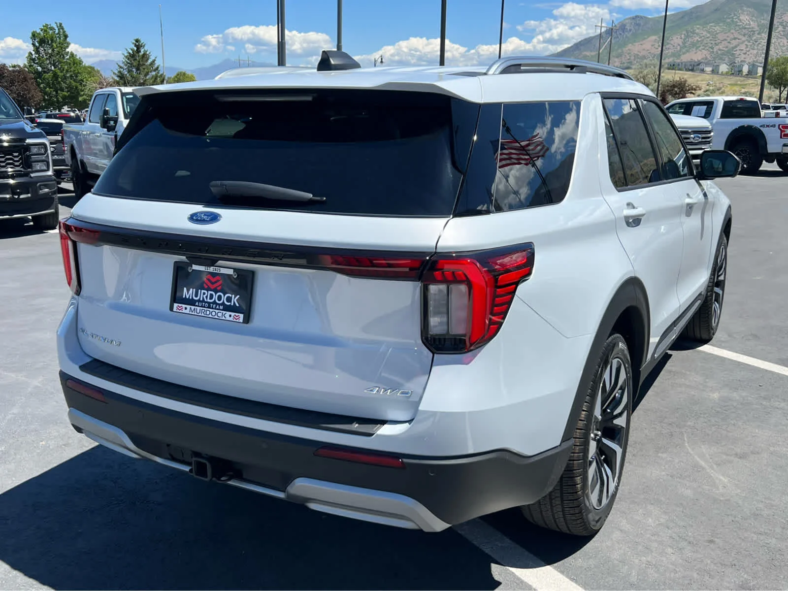 New 2026 Space White Metallic Ford Platinum™ image 8