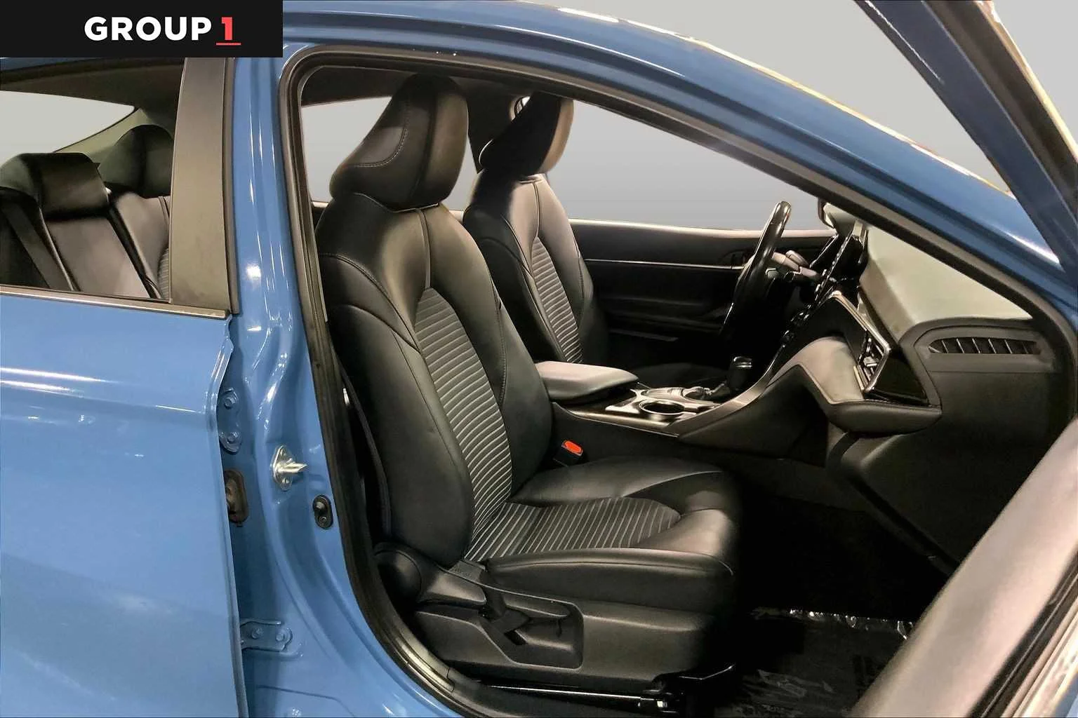 Certified Used 2024 Cavalry Blue Toyota SE image 9