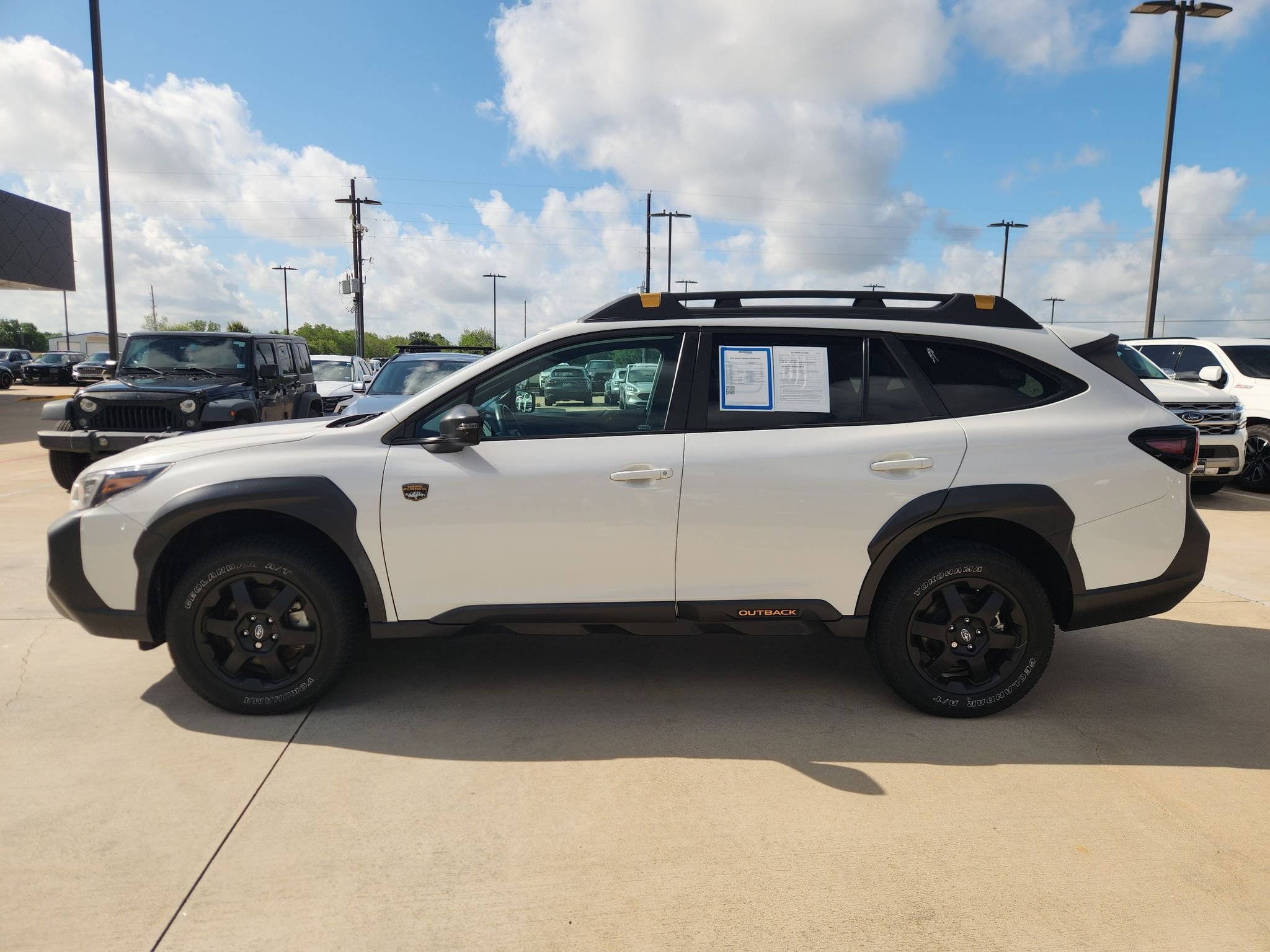 Used 2024 Crystal White Pearl Subaru Wilderness image 5