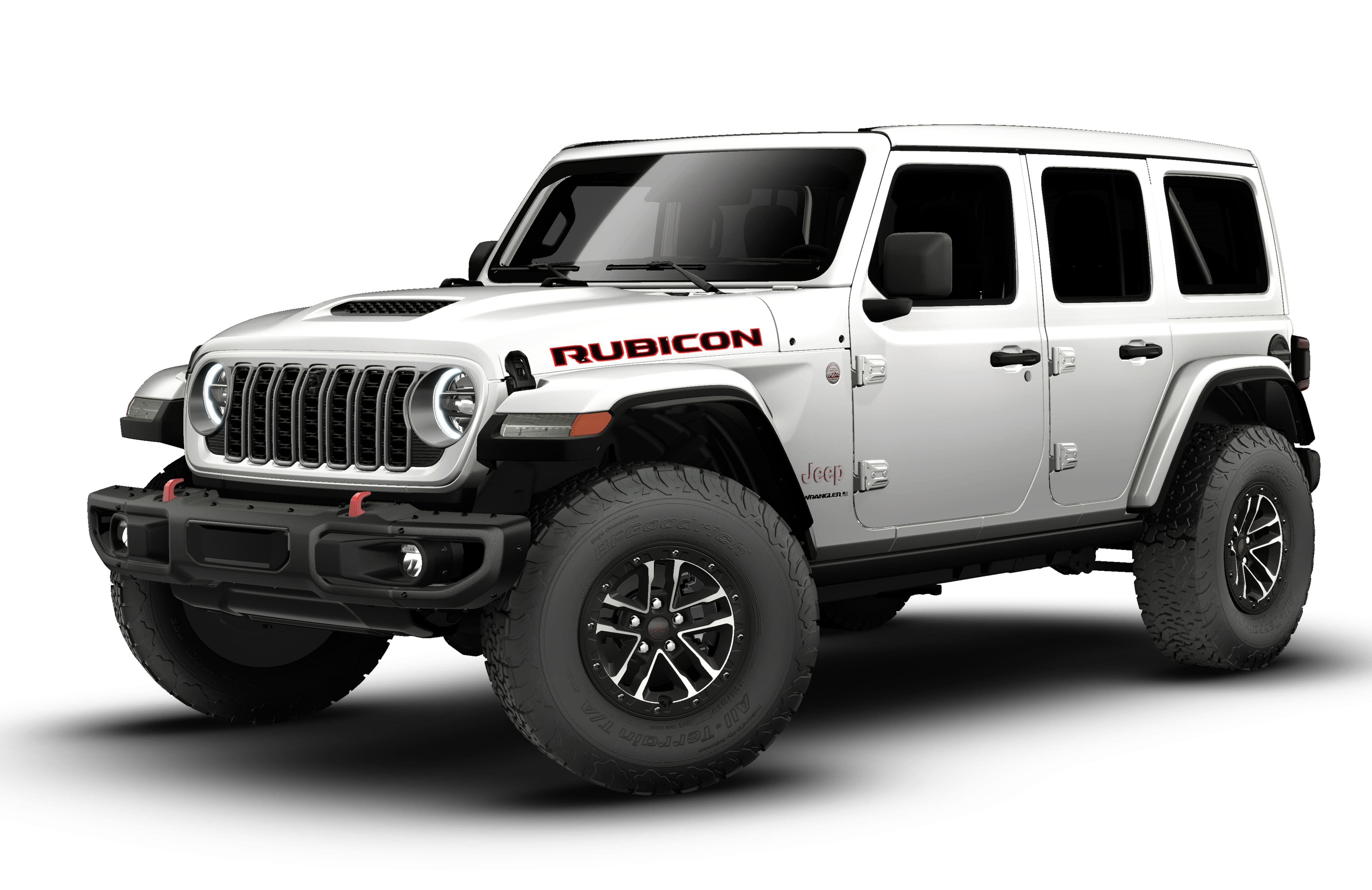 New 2026 Bright White Clearcoat Jeep Rubicon X image 13