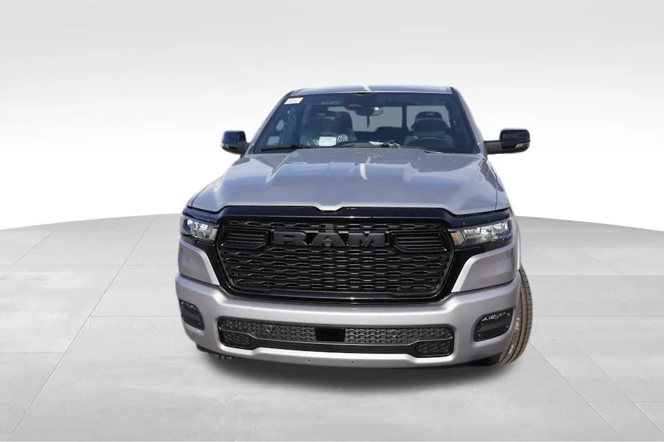 New 2026 Billet Silver Metallic Clear-Coat Exterior Paint RAM Big Horn image 8