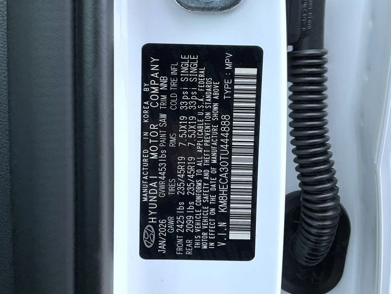 New 2026 White Hyundai Limited image 26