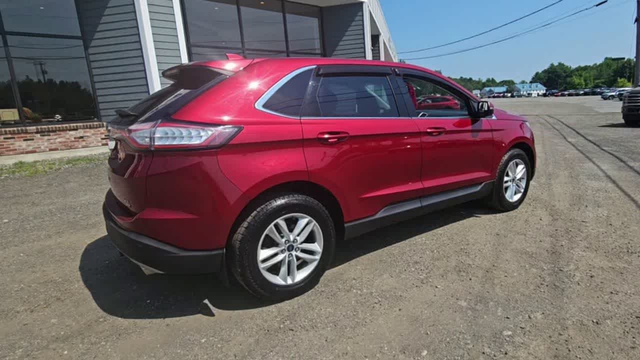 Used 2017 Ruby Red Metallic Tinted Clearcoat Ford SEL image 8
