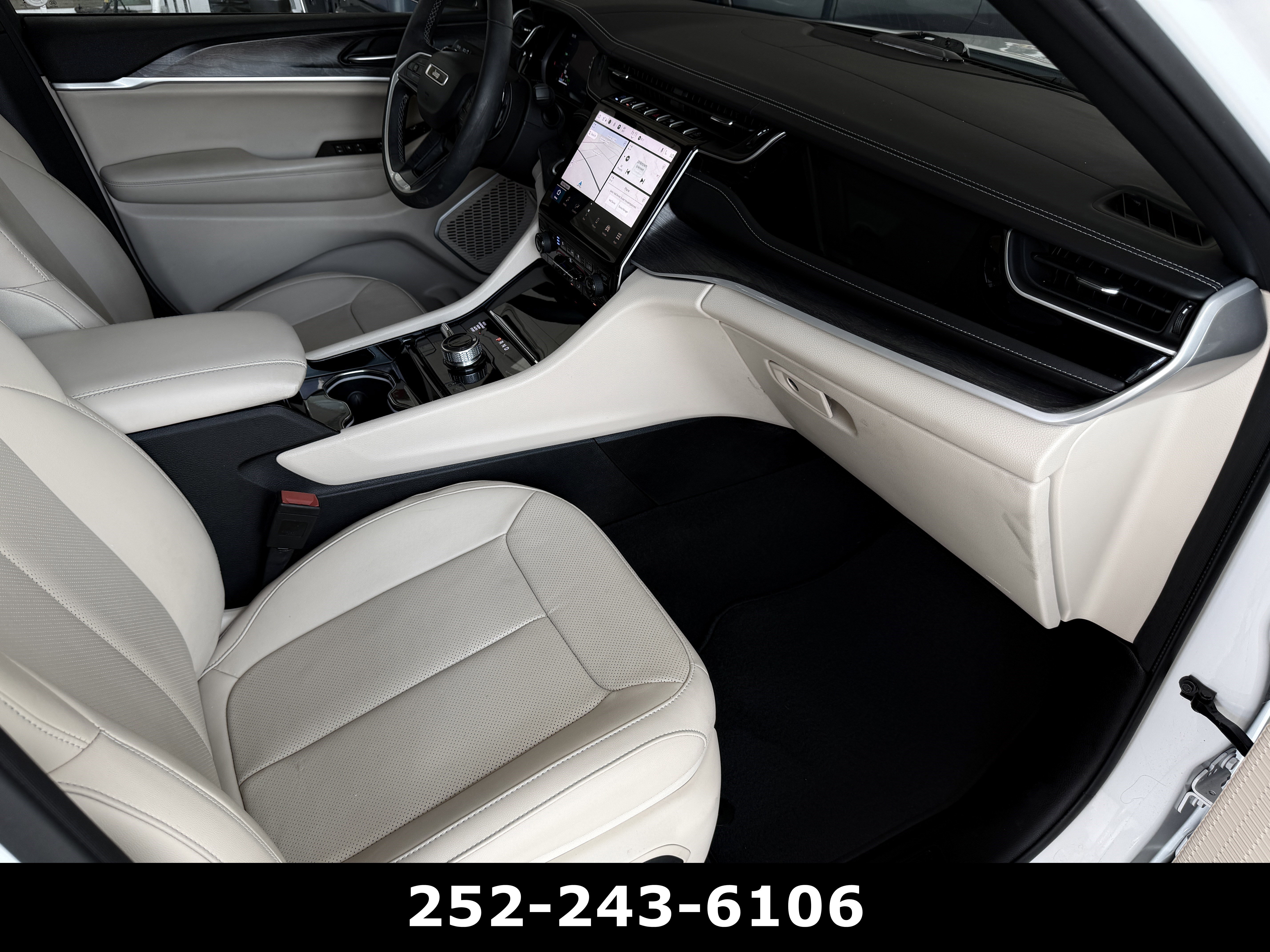 Used 2022 Bright White Clearcoat Jeep 4xe image 45