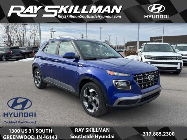 Certified Used 2024 Blue Hyundai SEL image 1