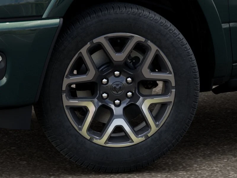New 2026 Serrano-Green Metallic Exterior Paint RAM LARAMIE image 4