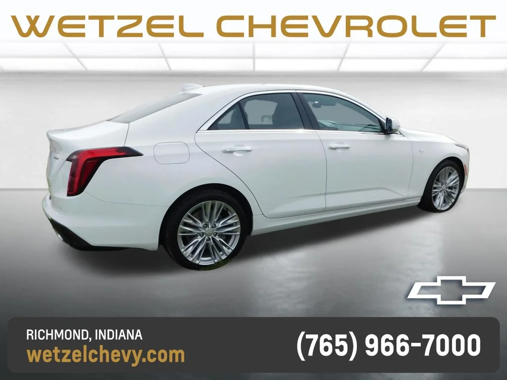 Used 2024 White Cadillac Premium Luxury image 3