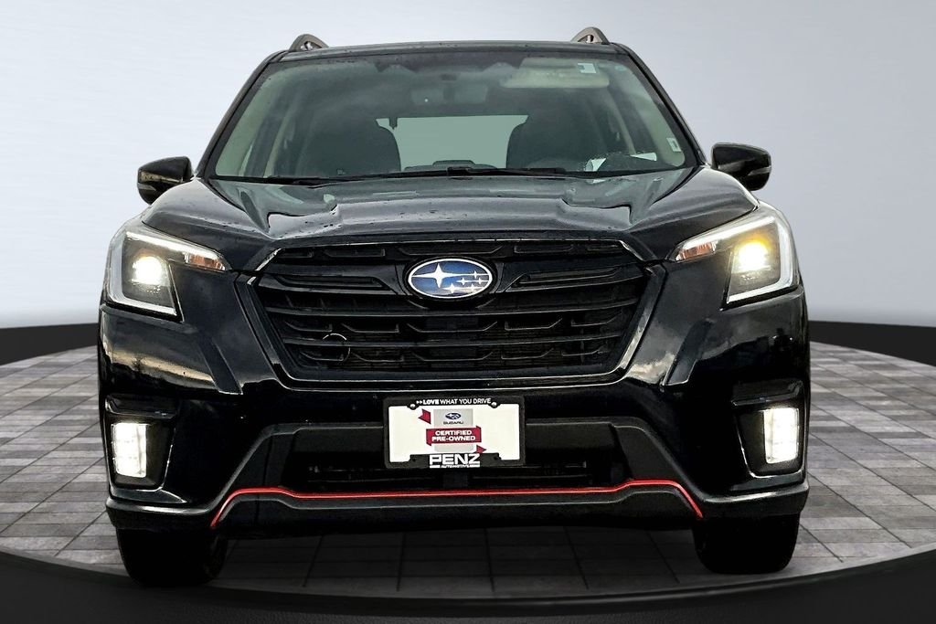Used 2023 Subaru Forester Sport with VIN JF2SKAJC7PH495554 for sale in Rochester, Minnesota