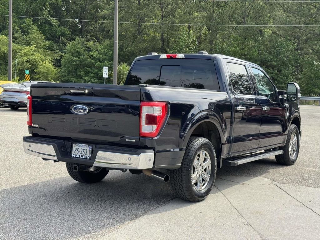 Used 2021 Blue Ford Lariat image 22