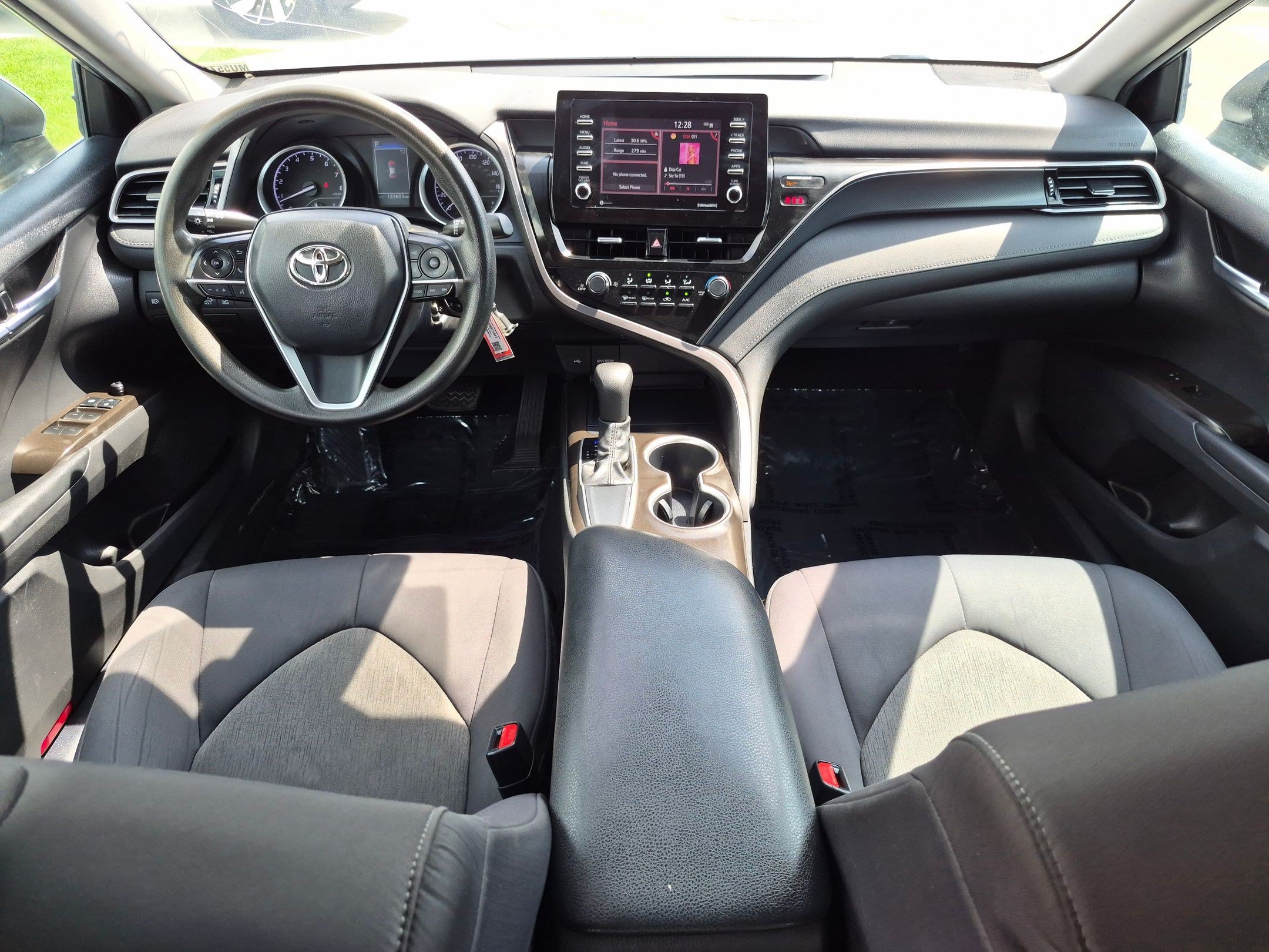 Used 2021 Celestial Silver Metallic Toyota LE image 25