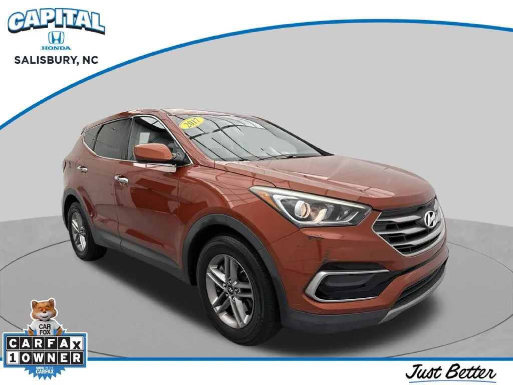 Orange 2017 Hyundai Santa Fe Sport 2.4 Base SUV Raleigh NC