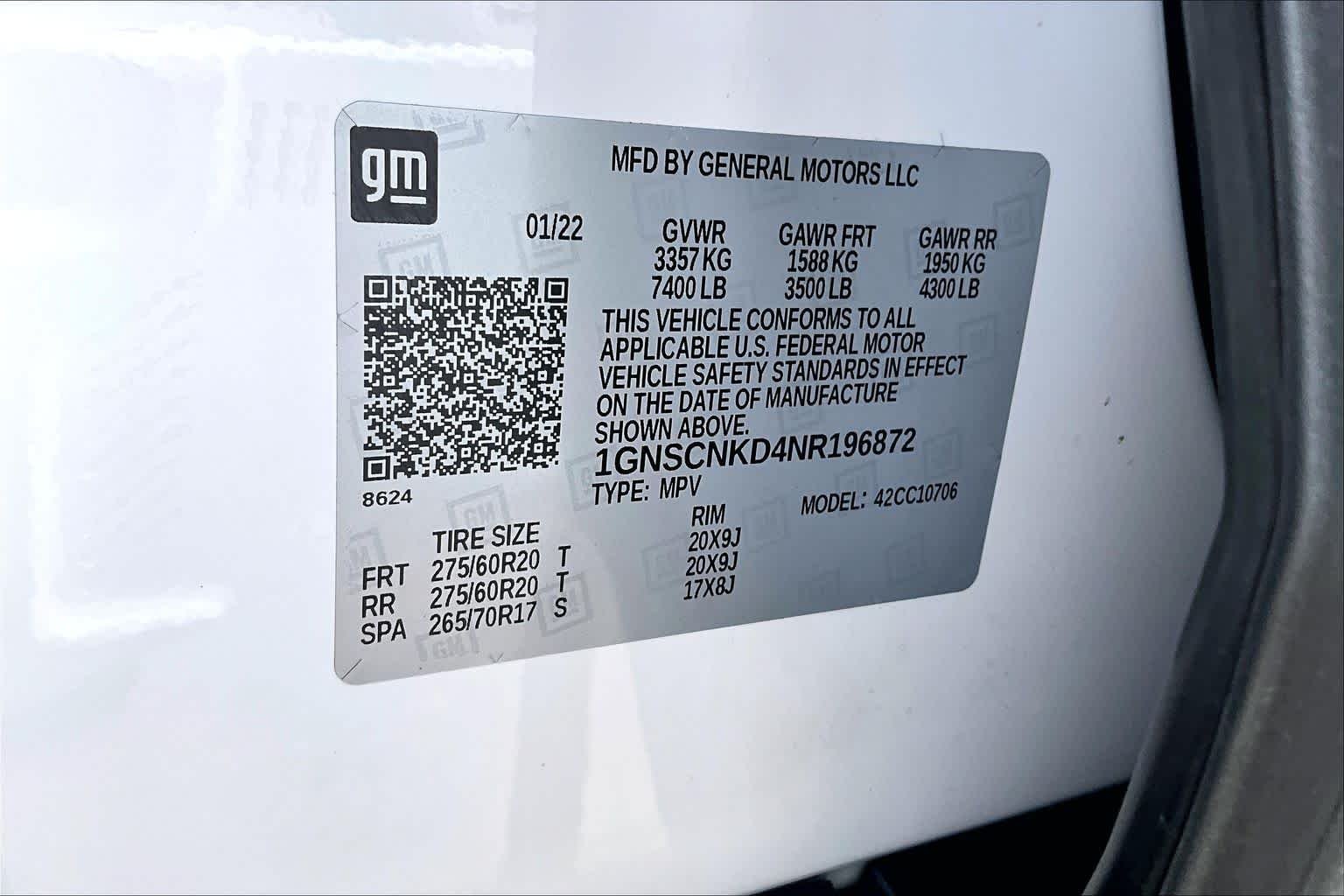 Used 2022 Summit White Chevrolet LT image 37