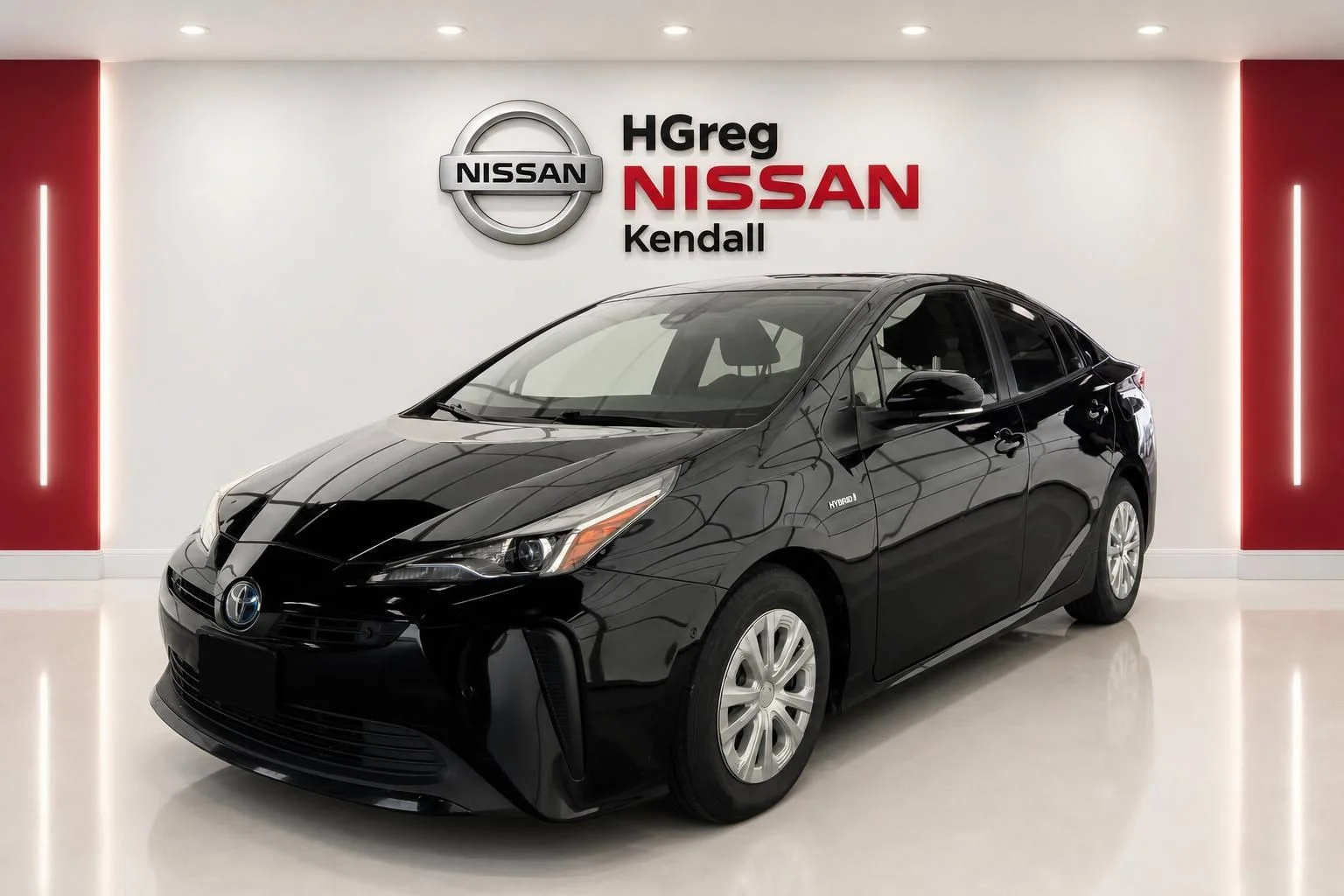 Used 2021 Black Toyota LE image 3