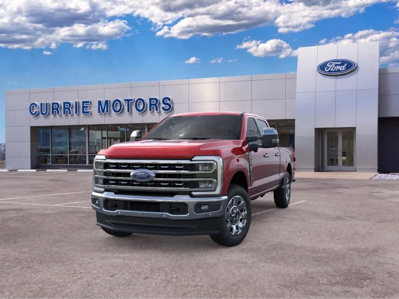 New 2026 Ruby Red Metallic Tinted Clearcoat Ford Lariat image 2