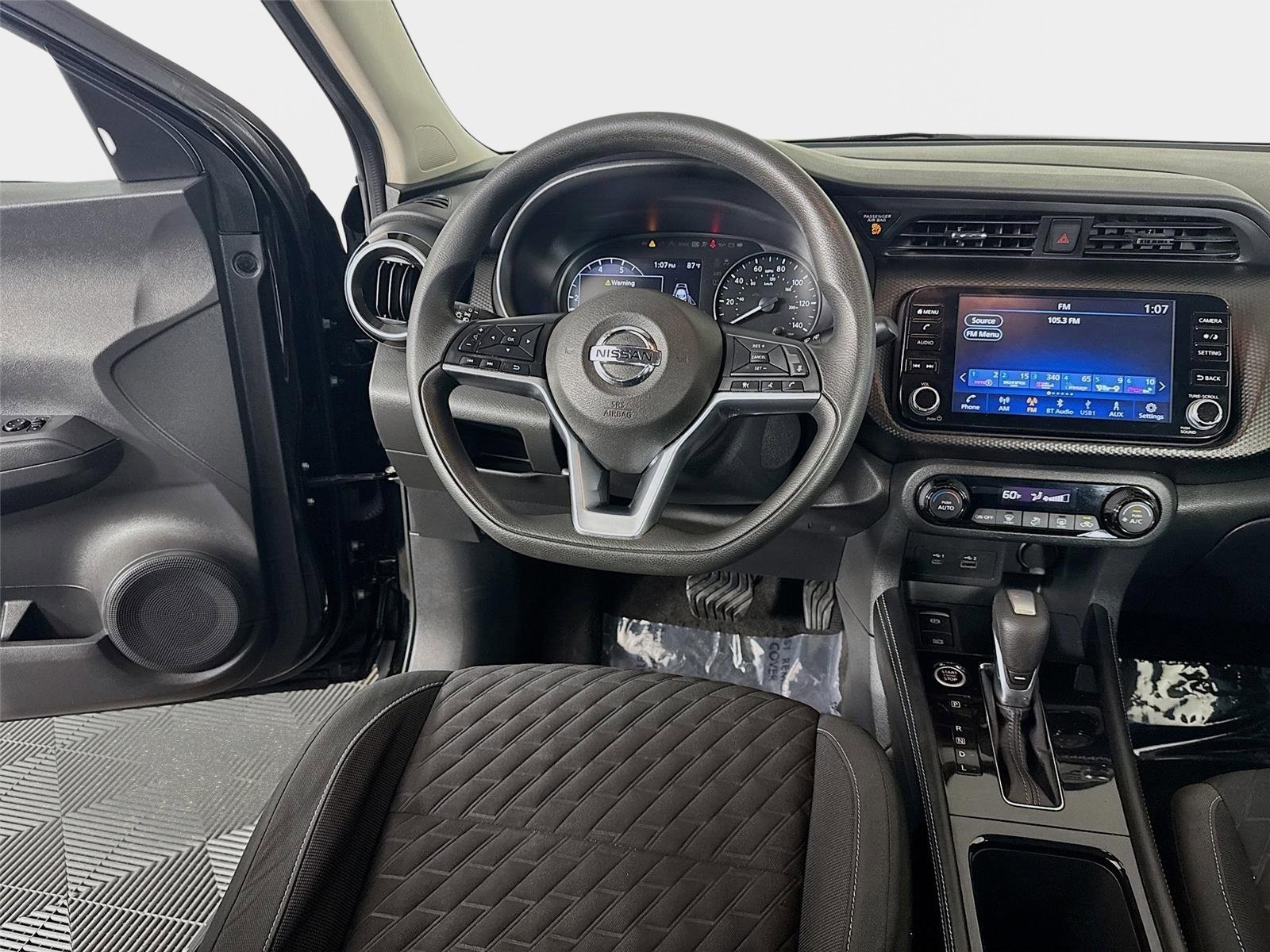 Used 2021 Super Black Nissan SV image 21