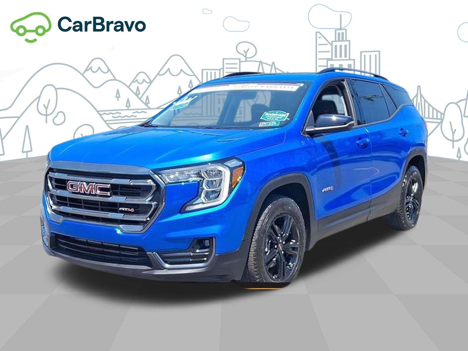 Used 2024 Riptide Metallic GMC AT4 image 40