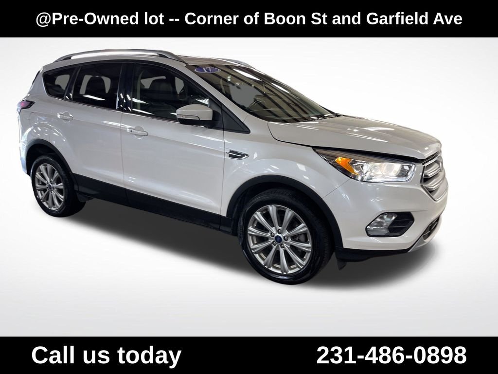 Used 2017 White Ford Titanium image 8