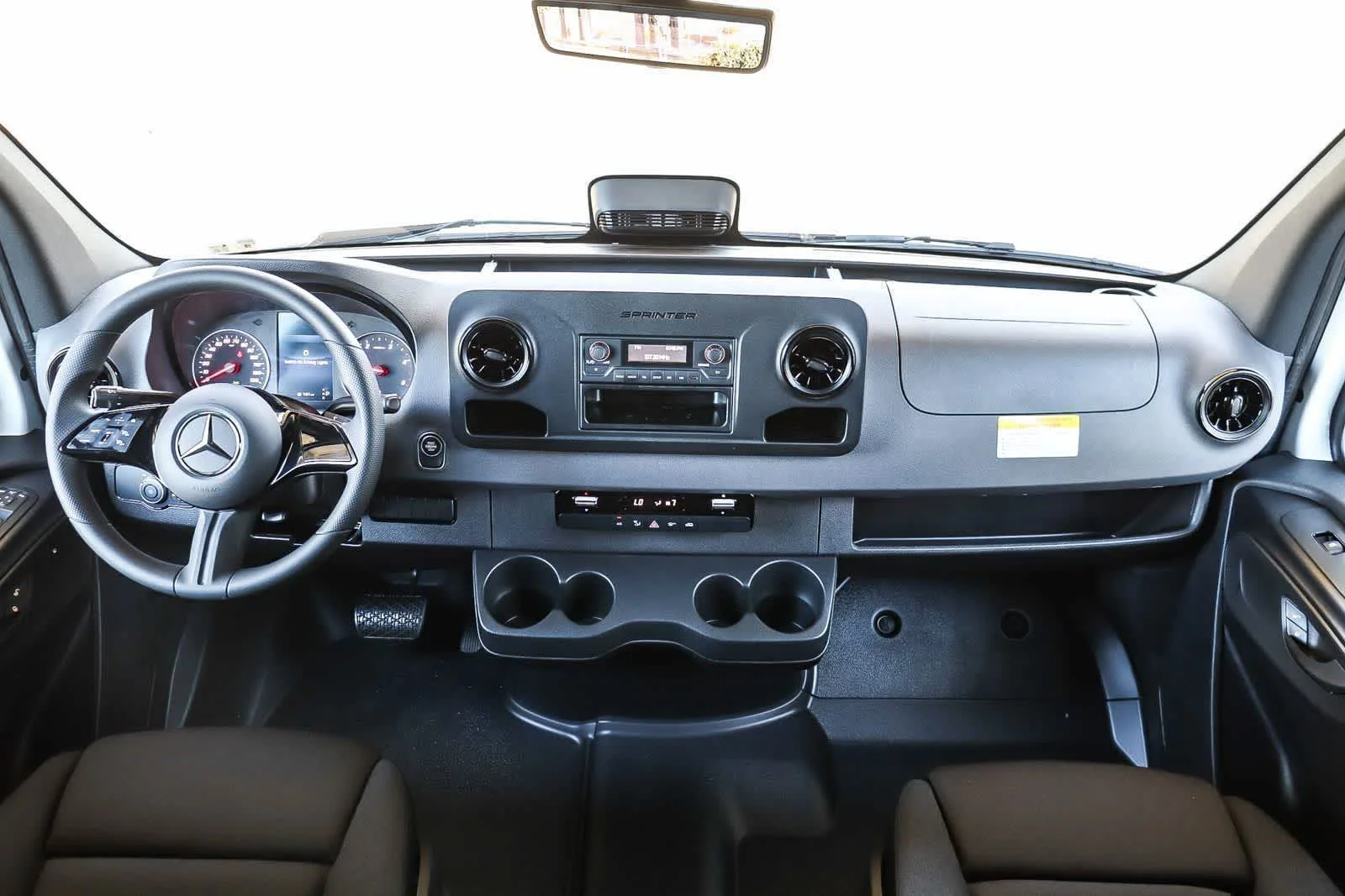 New 2026 Arctic White Mercedes-Benz Cargo 144WB High Roof RWD 2.0L I4 Diesel Turbo SO image 12