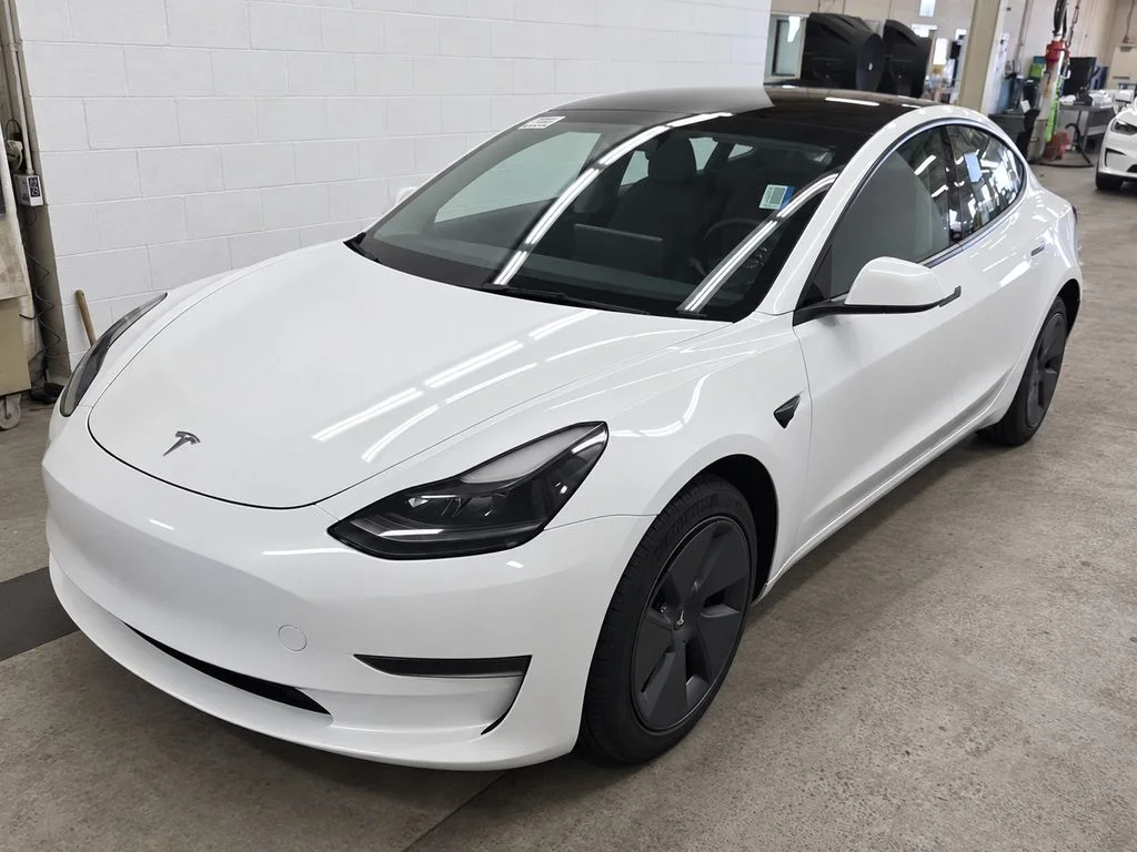 Used 2023 White Tesla Base image 1