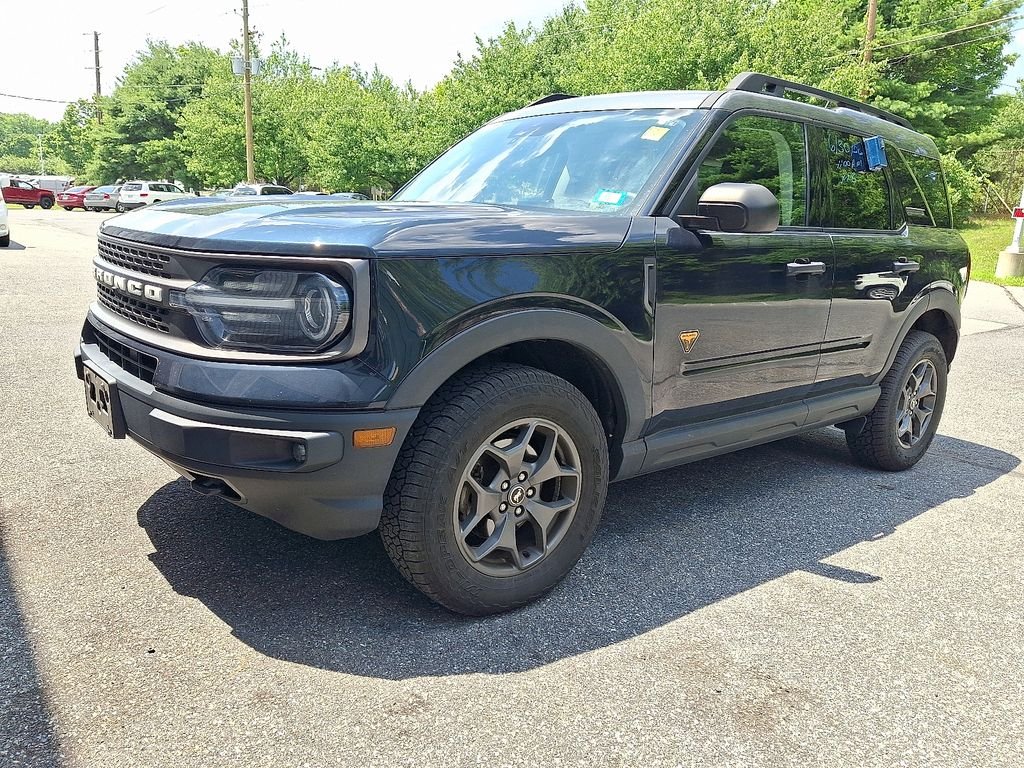 Used 2021 Blue Ford Badlands image 3