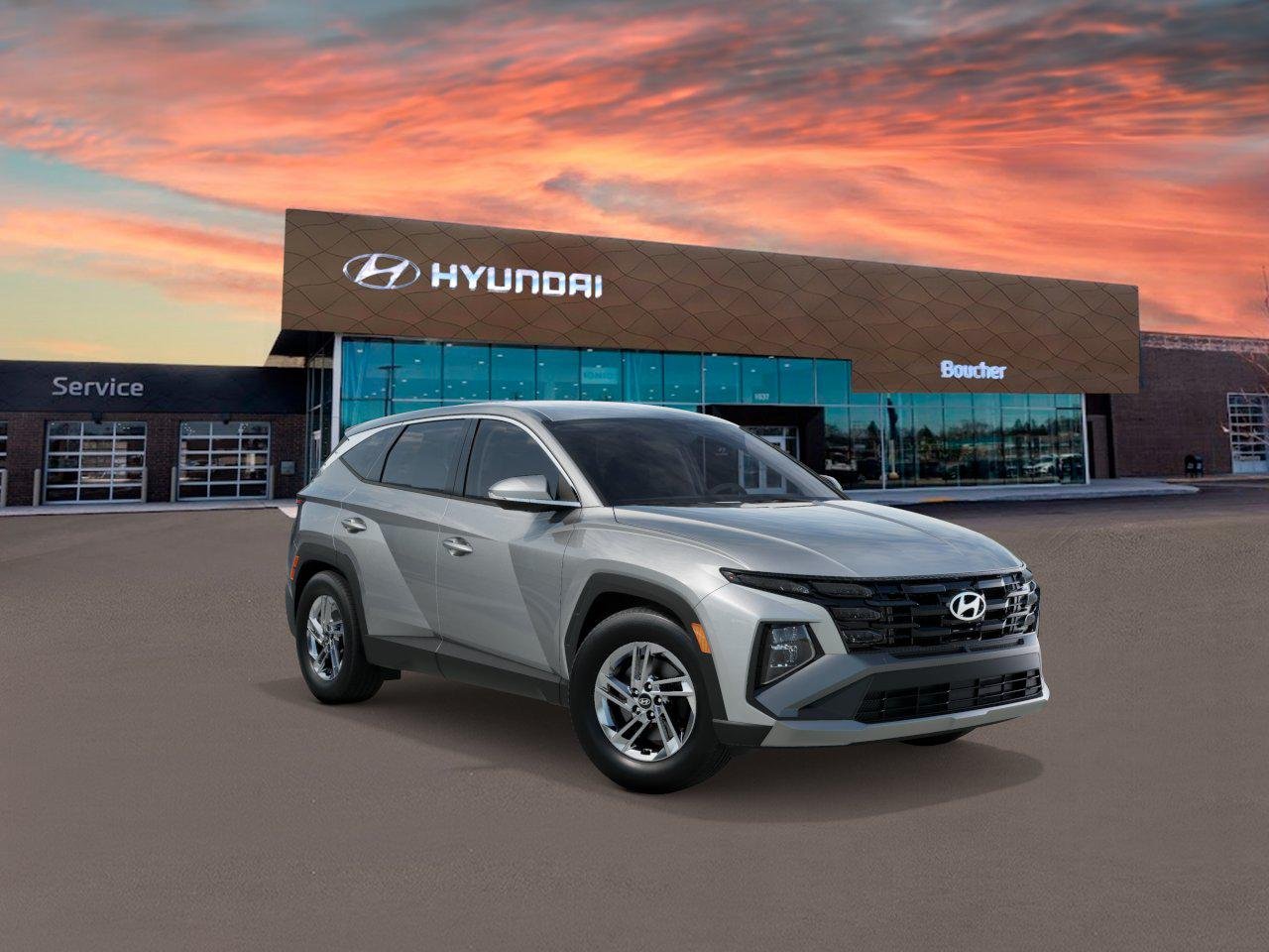 New 2026 Shimmering Silver Hyundai SE AWD image 2