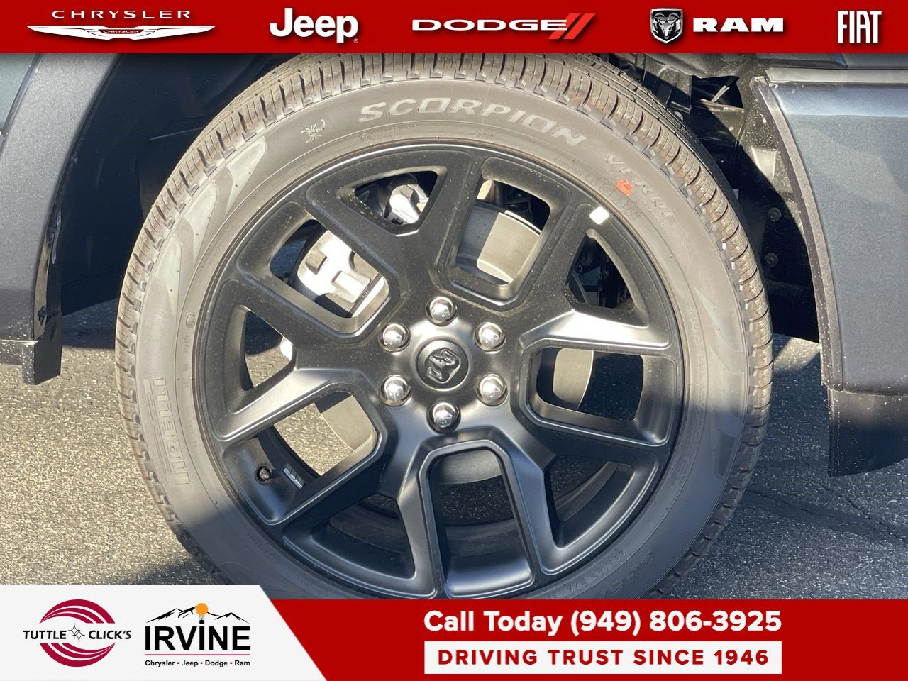 New 2026 Forged Blue Metallic Exterior Paint RAM Laramie image 10