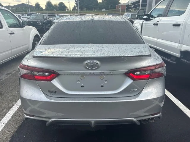 Used 2024 Celestial Silver Metallic Toyota SE image 5