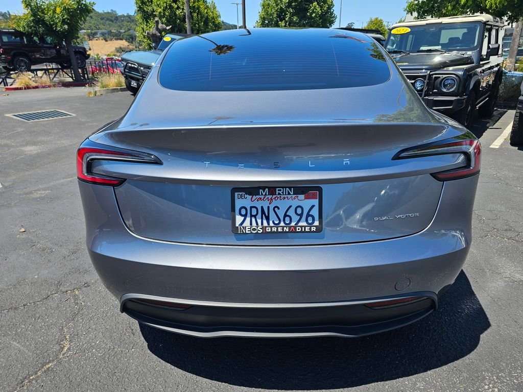 Used 2025 Silver Tesla Long Range image 3