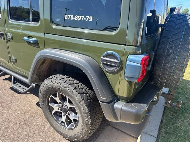 Used 2021 Green Jeep Unlimited Rubicon image 14