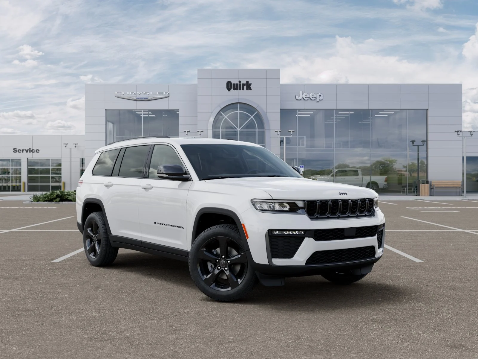 New 2027 Bright White Clear-Coat Paint Jeep Limited image 31