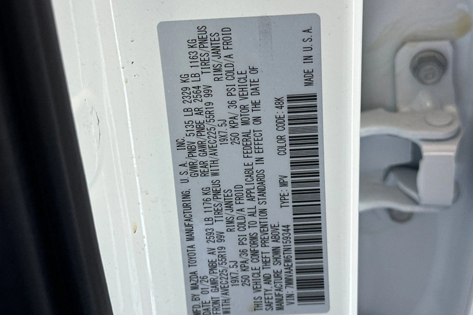 New 2026 Wind Chill Pearl Mazda Premium Plus AWD image 33