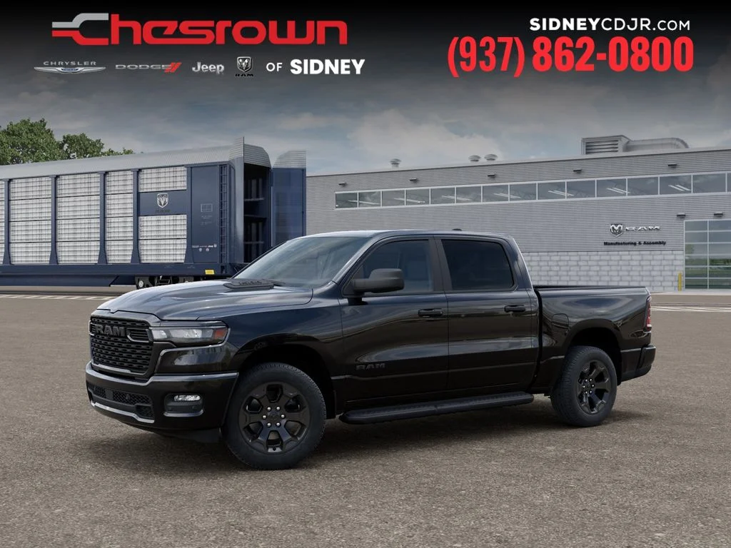 New 2026 Diamond Black Crystal Pearl-Coat Exterior Paint RAM Express image 2
