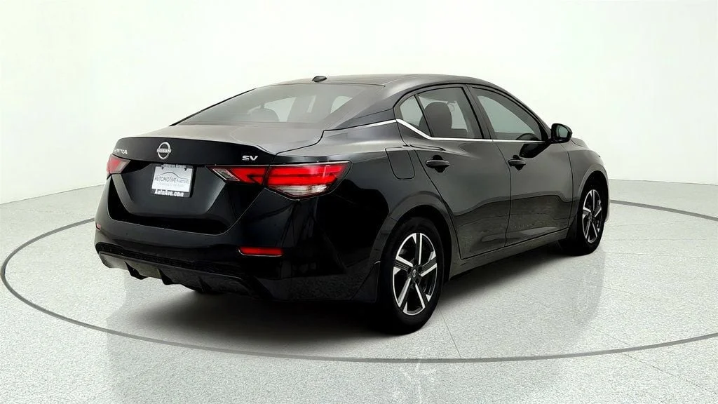 Used 2024 Super Black Nissan SV CVT image 5