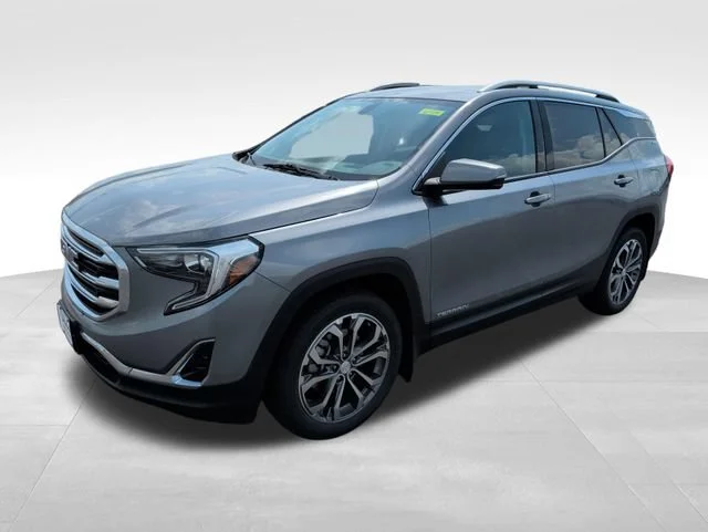 Used 2019 SATIN STEEL METALLIC GMC SLT image 1