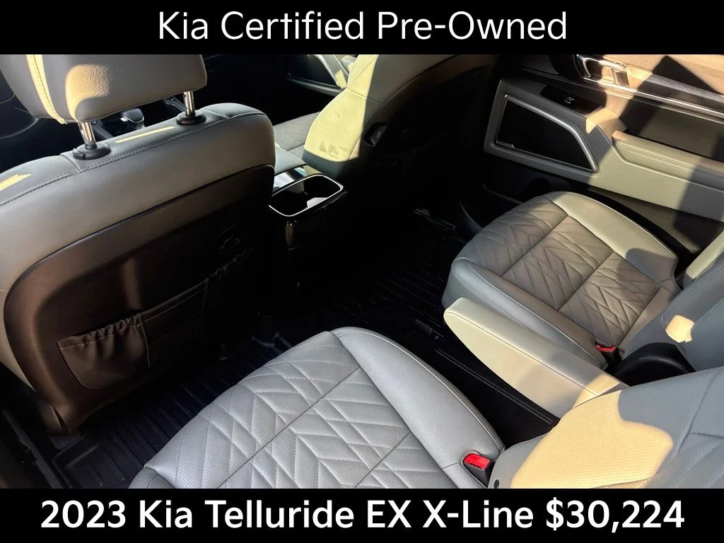 Certified Used 2023 Green Kia EX X-Line image 15