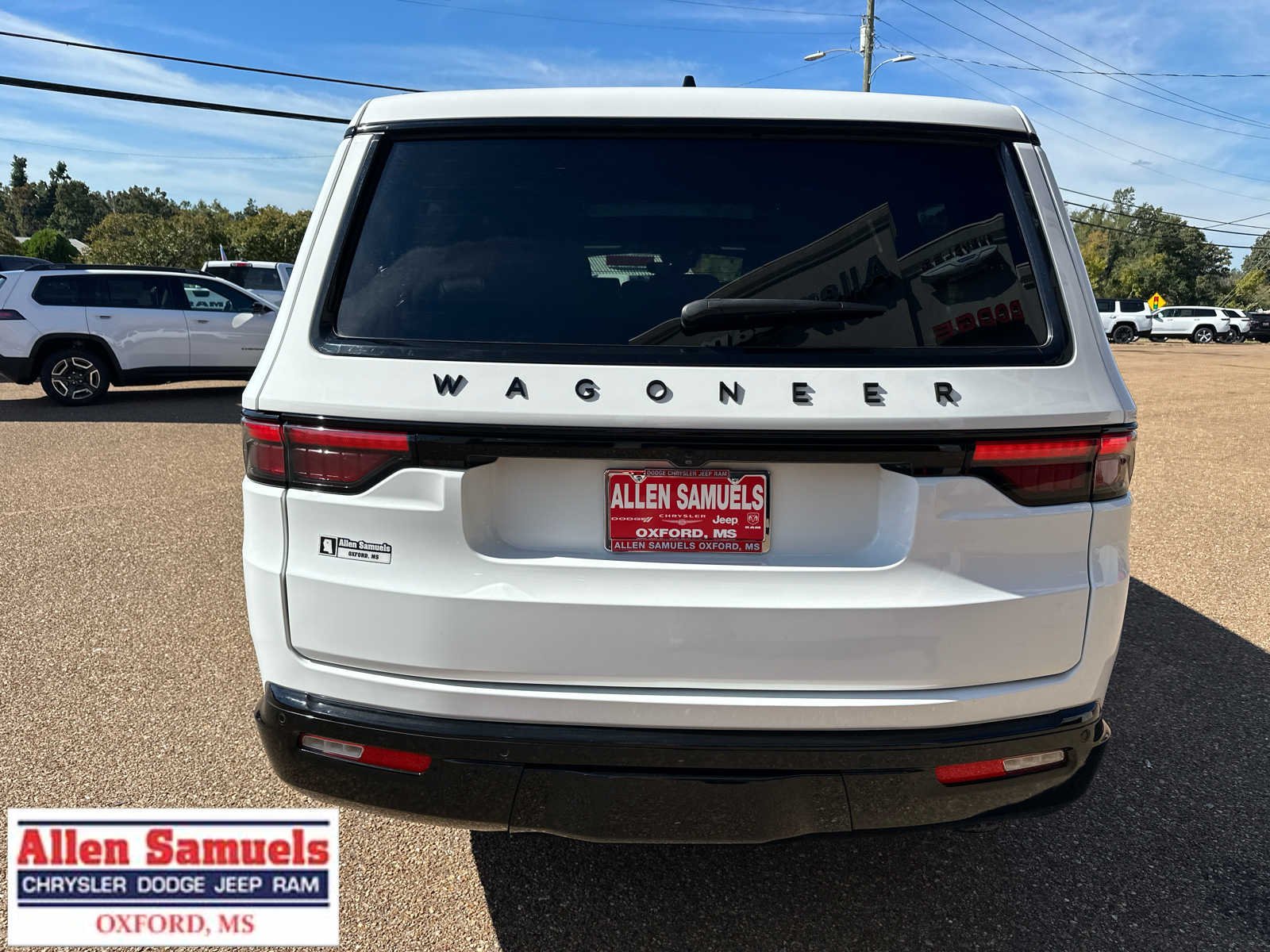 Used 2024 Bright White Clearcoat Jeep Series II Carbide image 4