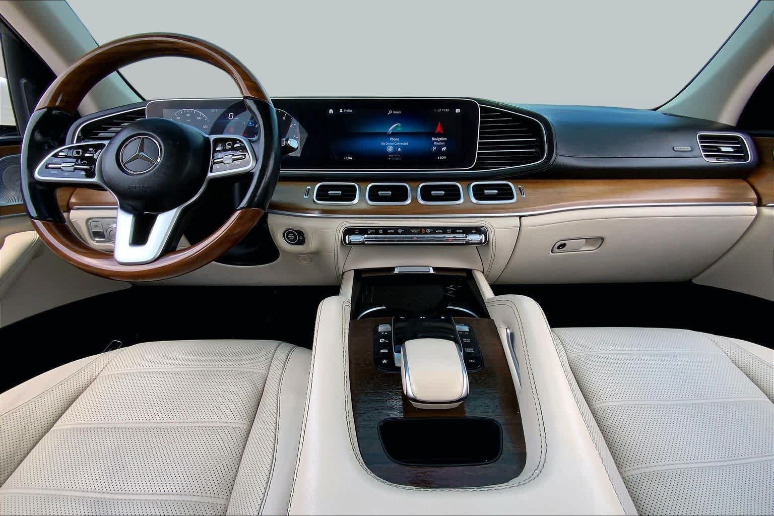 Used 2021 designo Diamond White Metallic Mercedes-Benz GLE 350 image 15
